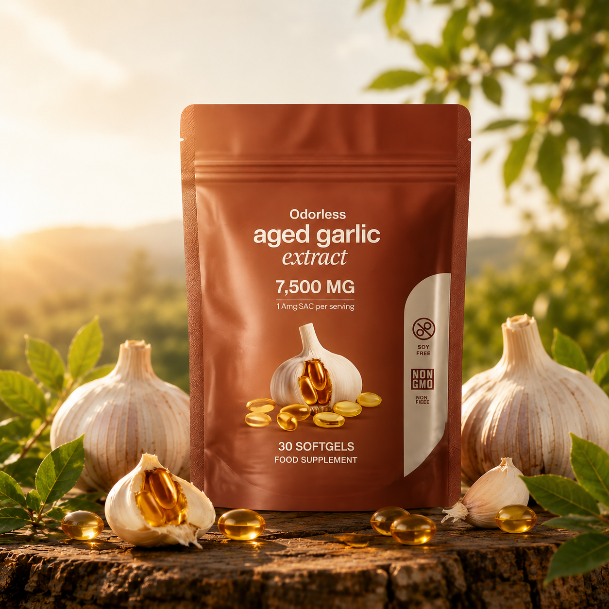 Oder Less Aged Garlic Extract