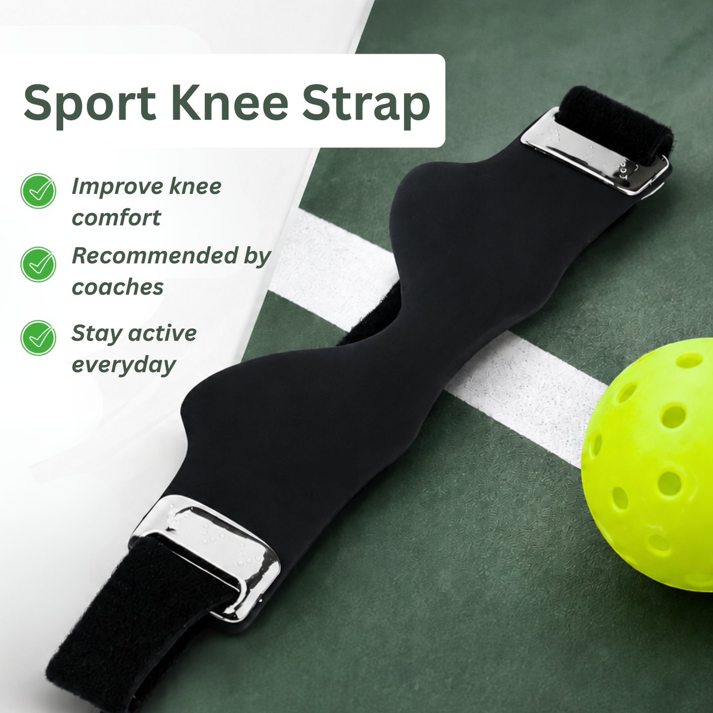 Sport Knee Strap AirPad - Pickleball