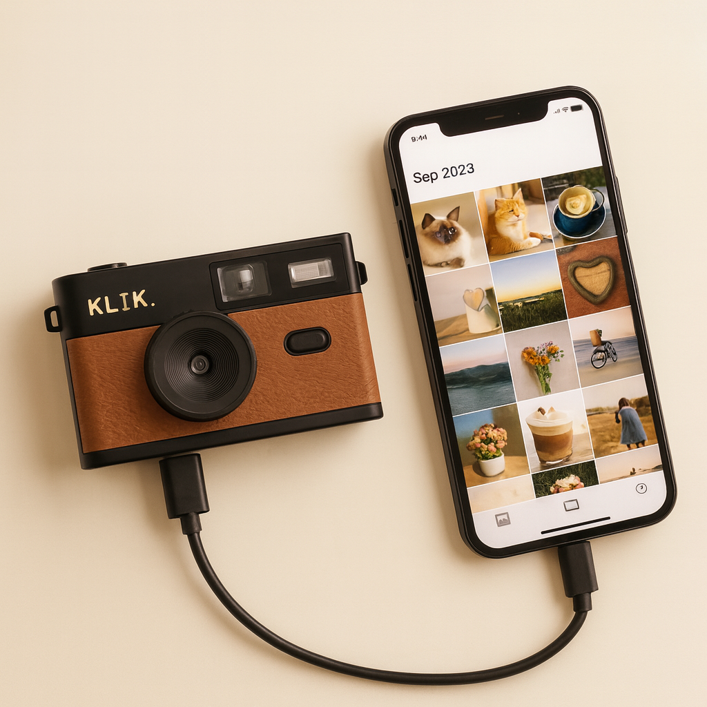 Compact Digital Screen-Free Camera